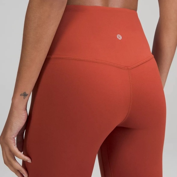 Lululemon || Align High-Rise Mini Flared Pant 32" || Cayenne || 0 || NWT || - Picture 2 of 4